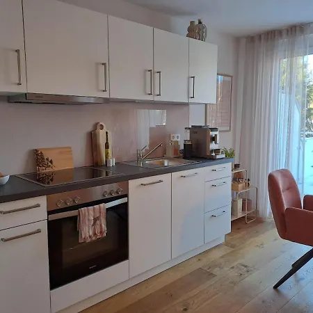 Neu!luxbau I Tiefgarage I Xxl-terrasse Am Bachrauschen شقة *
